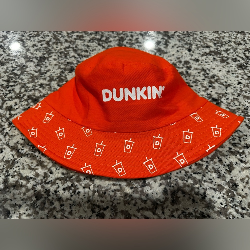 Dunkin' Orange Reversible Bucket Hat